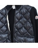 Moncler Cardigan 羽絨針織拼接拉鍊外套