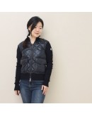 Moncler Cardigan 羽絨針織拼接拉鍊外套