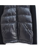 Moncler Cardigan  女款黑色羽絨針織外套  