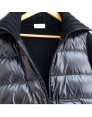 Moncler Cardigan  女款黑色羽絨針織外套  