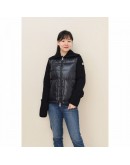 Moncler Cardigan  女款黑色羽絨針織外套  