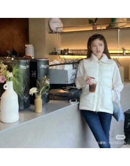 Moncler Cardigan  女款象牙白羽絨針織外套 