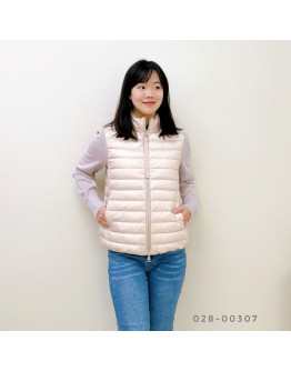 Moncler Cardigan 羽絨袖針織立領外套 粉