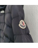 Moncler Charpal 小童長版連帽拉鍊外套 藍