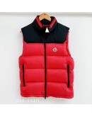 Moncler Ophry 紅黑雙色羽絨背心