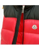 Moncler Ophry 紅黑雙色羽絨背心