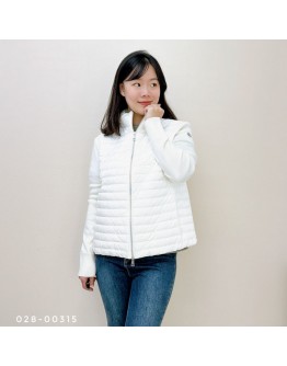 Moncler Cardigan 針織羽絨外套 白