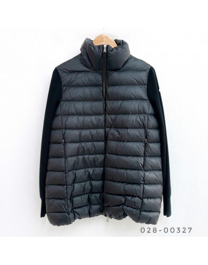 Moncler Cardigan 針織拚羽絨外套 黑