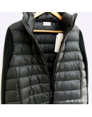 Moncler Cardigan 針織拚羽絨外套 黑