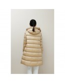 Moncler Suyen 連帽拉鍊外套 奶茶