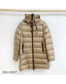Moncler Suyen 連帽拉鍊外套 拿鐵