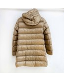 Moncler Suyen 連帽拉鍊外套 拿鐵