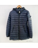 Moncler Ments 長款羽絨外套 深藍