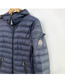 Moncler Ments 長款羽絨外套 深藍