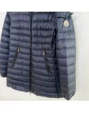 Moncler Ments 長款羽絨外套 深藍