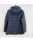 Moncler Ments 長款羽絨外套 深藍