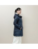 Moncler Ments 長款羽絨外套 深藍