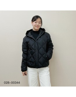 Moncler Arvouin 菱格羽絨外套 黑