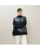 Moncler 針織袖羽絨外套 黑