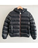 Moncler Aubert 小童連帽外套 寶藍