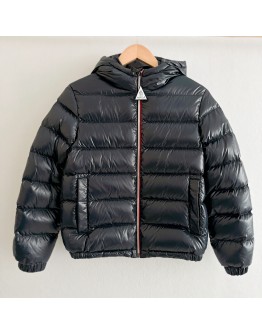 Moncler Aubert 小童連帽外套 寶藍