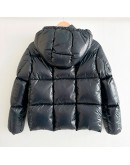 Moncler Parana 小童配色羽絨外套 藏藍