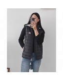 Moncler Kamaria 側邊橫條背心 黑