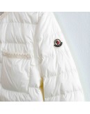 Moncler Aristeo 滾邊小香風外套 白色