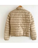 Moncler Lans 雙口袋外套 淺褐