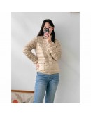 Moncler Lans 雙口袋外套 淺褐