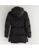 Moncler Sirli腰扣羽絨外套 黑