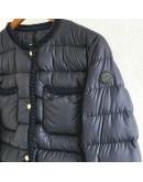 Moncler Gencay 小香風羽絨外套 深藍