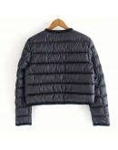 Moncler Gencay 小香風羽絨外套 深藍