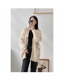  Moncler Cardigan腰扣羽絨針織開衫 