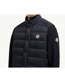 Moncler Barthe 排扣男生背心 黑