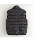Moncler Contrin立領背心 黑