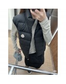 Moncler Contrin立領背心 黑