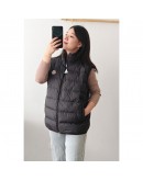 Moncler Contrin立領背心 黑