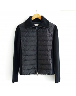 Moncler Cardigan 女款立領腰身開衫 黑