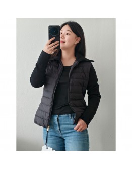 Moncler Cardigan 女款立領腰身開衫 黑