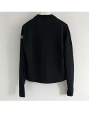 Moncler Cardigan 雙口袋針織袖外套 黑