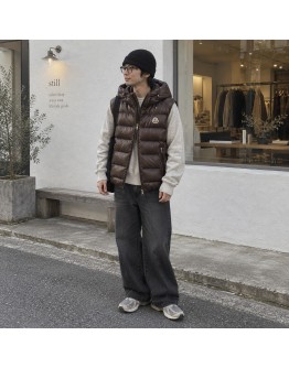 Moncler Barant Gilet 男士連帽背心羽絨外套