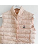 Moncler Liane釦式背心 粉