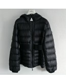 Moncler MAGNOLIA連帽束腰修身外套 黑