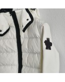 Moncler ZIP UP CARDIGAN滑雪外套 白