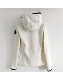 Moncler ZIP UP CARDIGAN滑雪外套 白