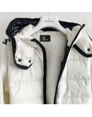 Moncler ZIP UP CARDIGAN滑雪外套 白