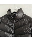 Moncler Cardigan女款立領拼接袖 黑