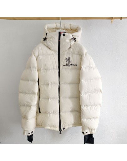 Moncler Grenoble Isorno 男款 滑雪羽絨服 白