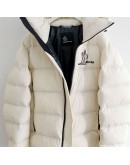 Moncler Grenoble Isorno 男款 滑雪羽絨服 白